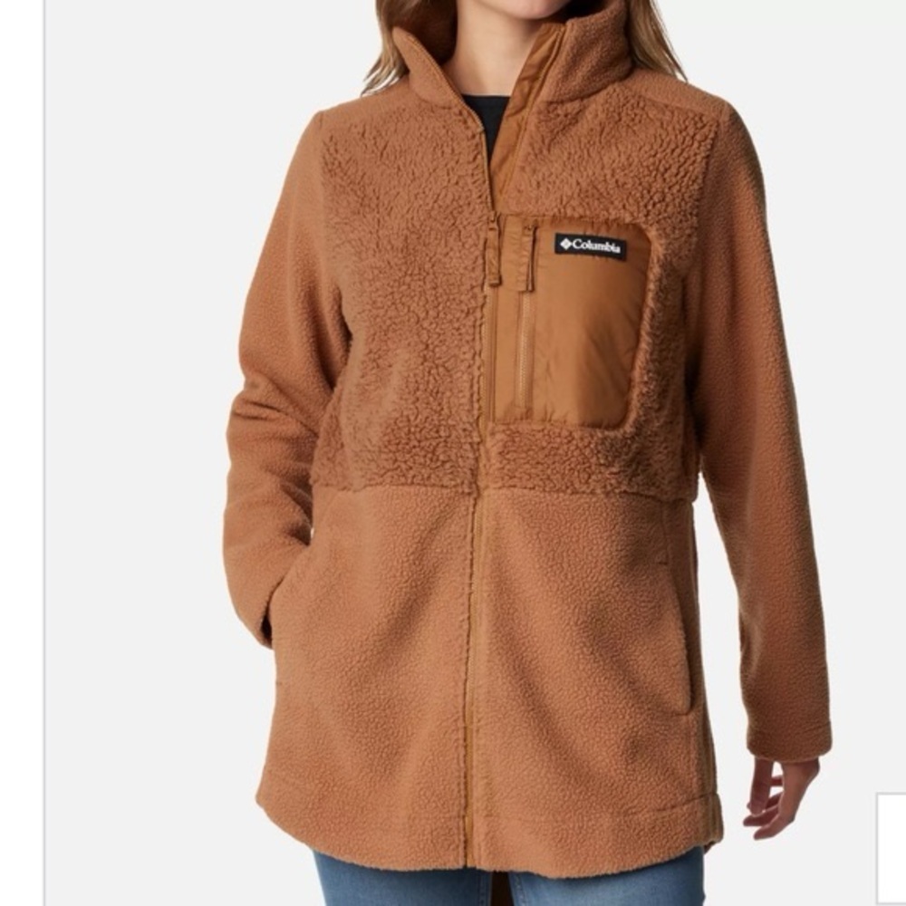 Columbia Women's Brown Teddy Jacket
